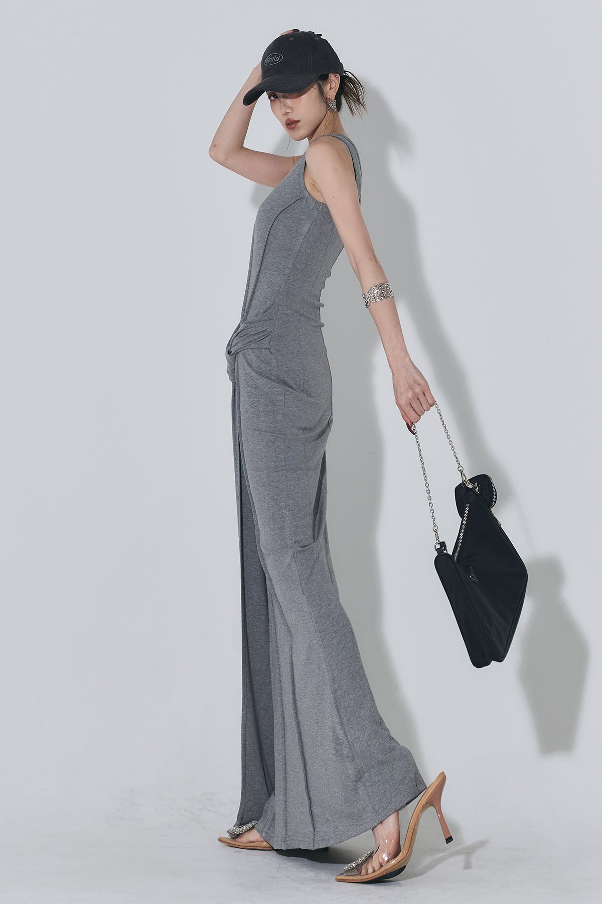 ANDREA&Co. AUBREY アシンメトリーツイストワンピース アシンメトリーツイストワンピース – ANDREA&Co.