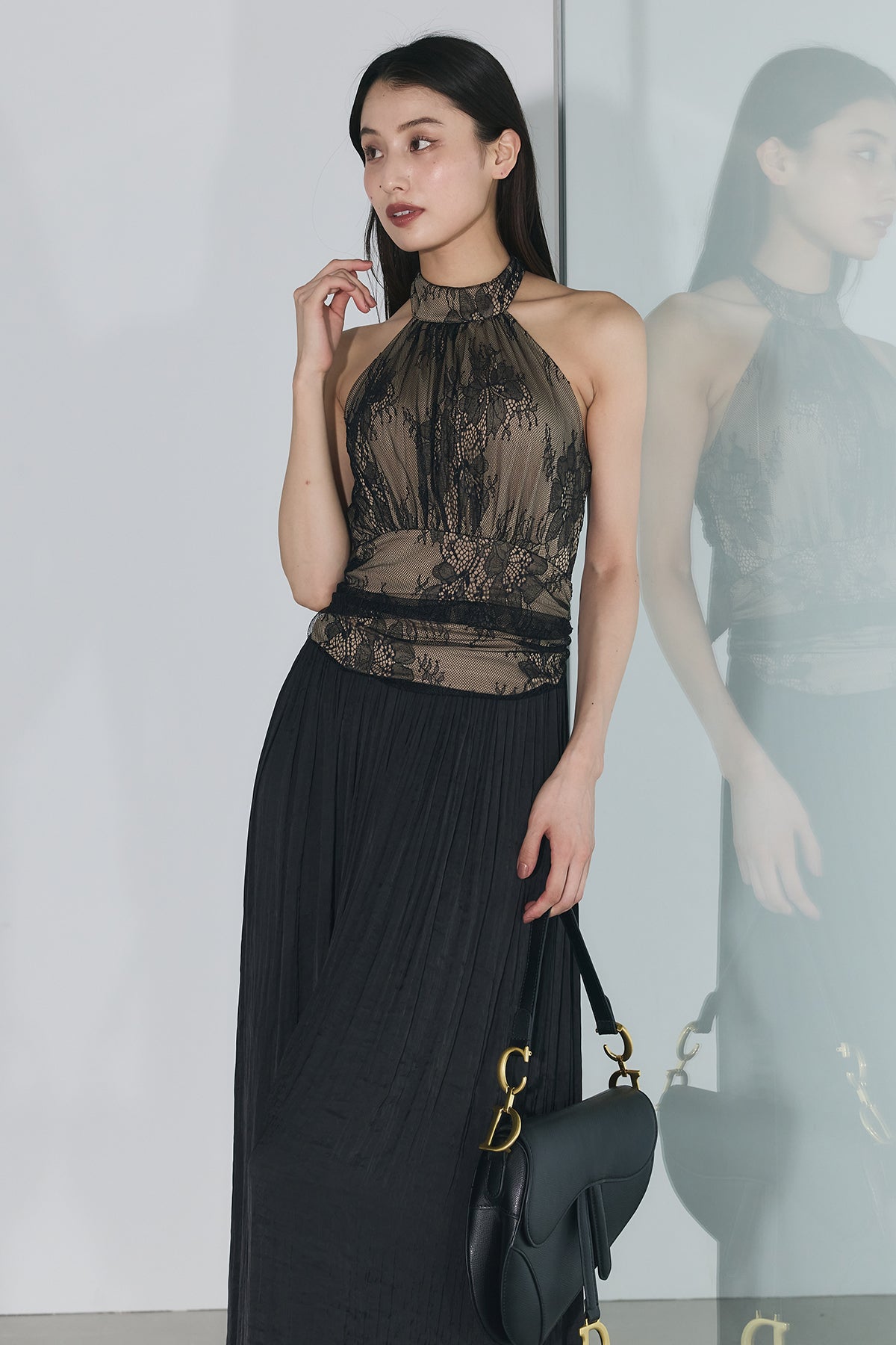 レースホルターネックワンピース – ANDREA&Co.