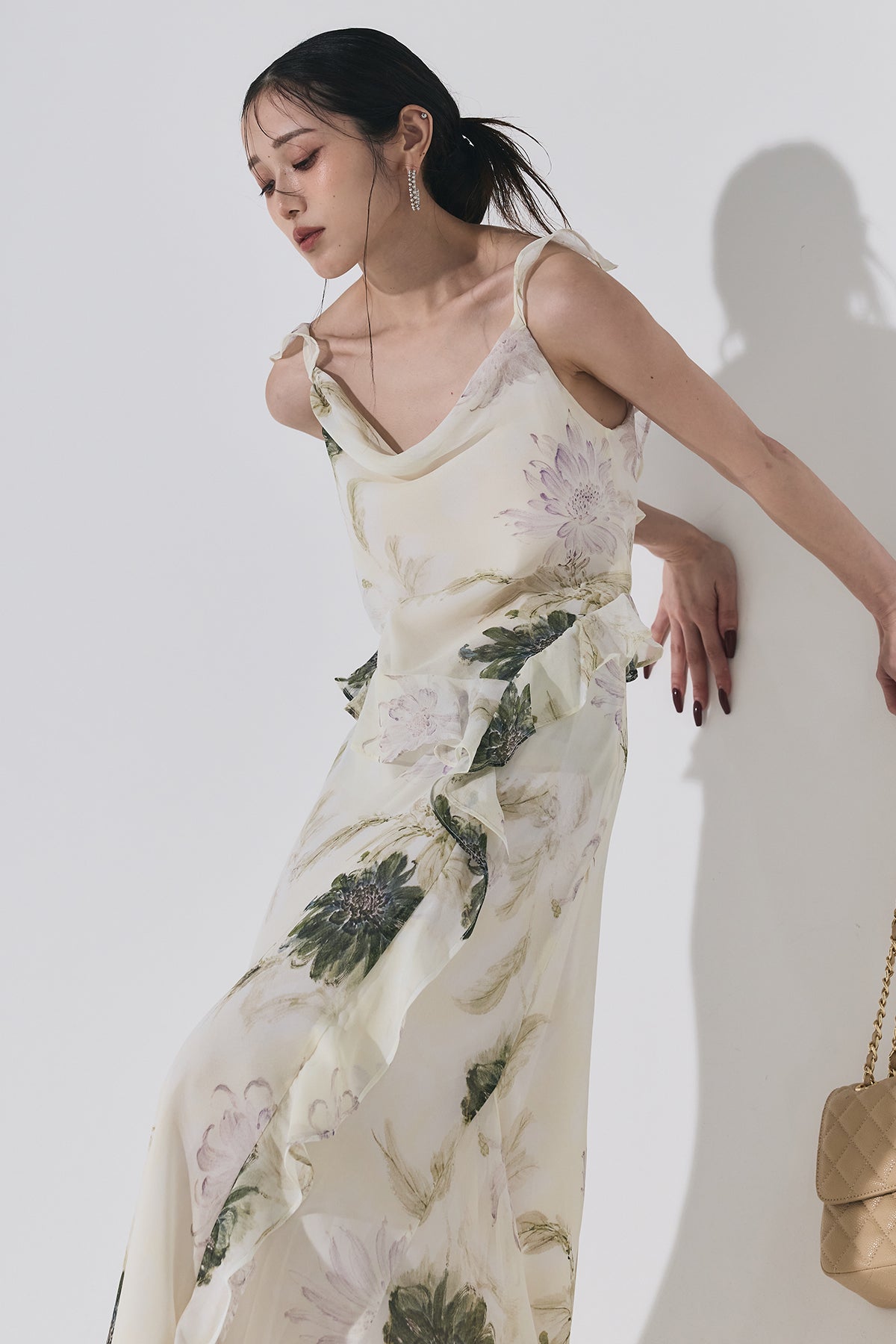 【新品タグ付】ANDREA&co ボタニカル シアー ドレス ワンピース ボタニカルフリルシアーワンピース – ANDREA&Co.