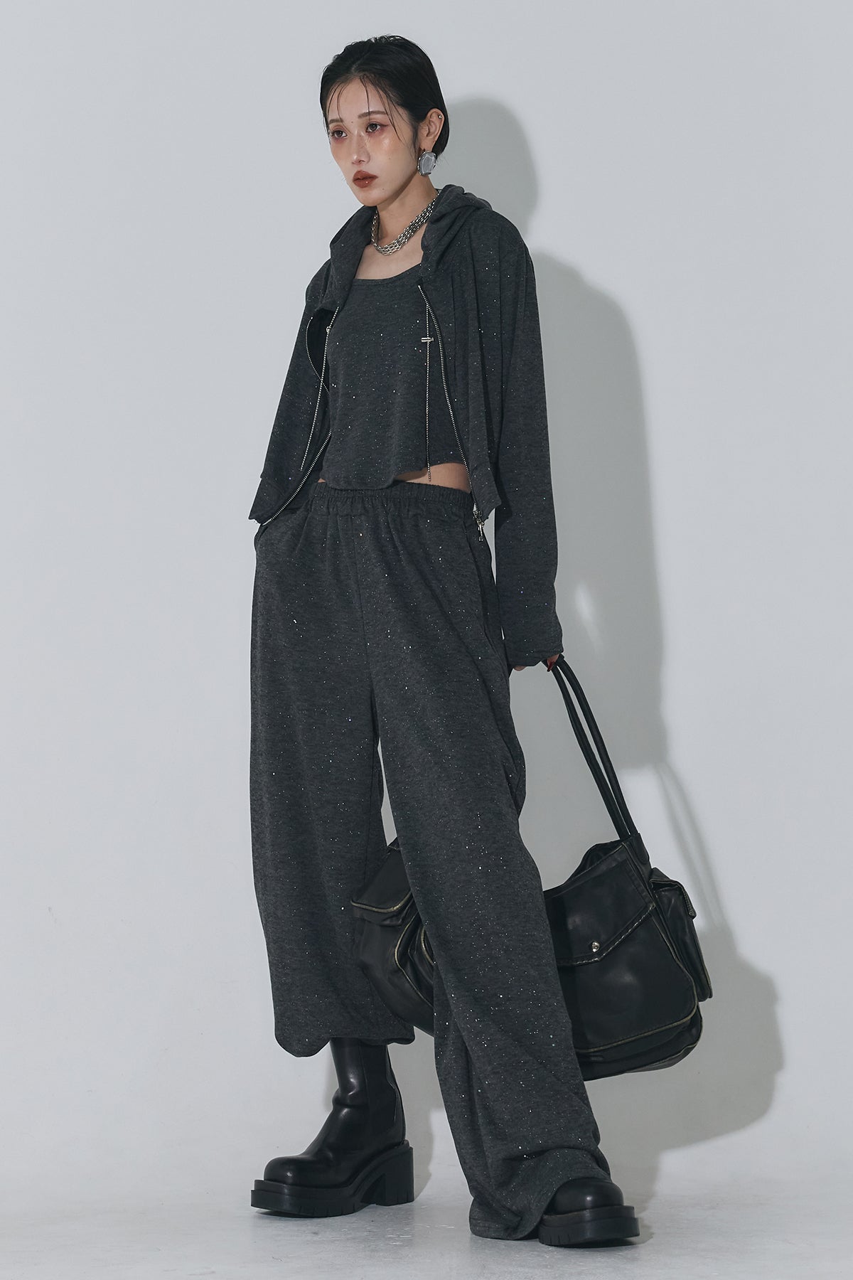 ANDREA&Co.MA-1 DROST LOGO PULLOVERセットアップ ANDREA&Co.MA-1 