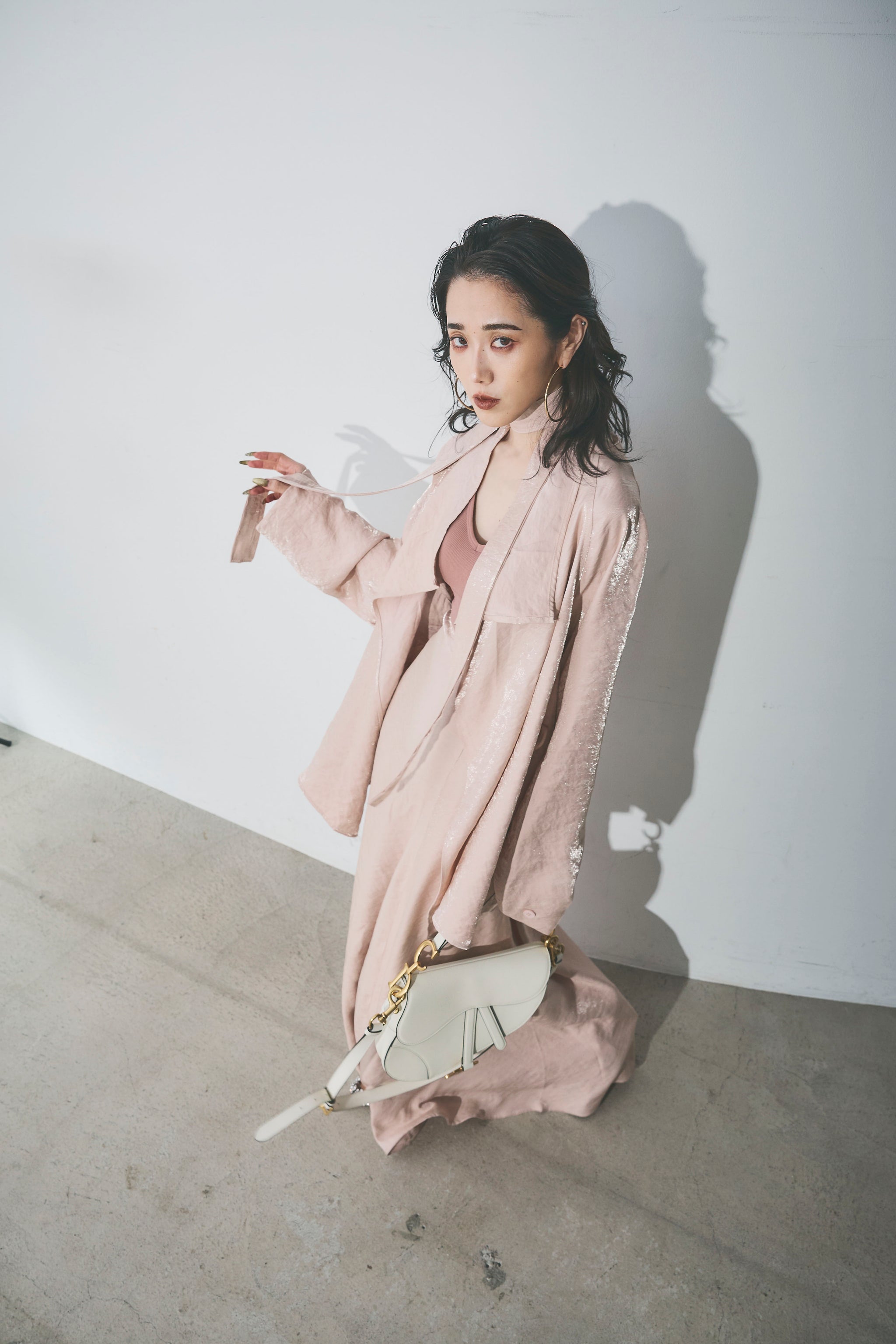 AUBREY】ワッシャーサテン3ピースセットアップ – ANDREA&Co.