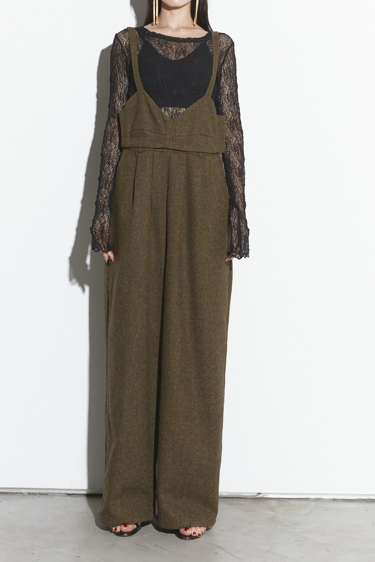 yukkoさんプロデュース ANDREA&Co. ベルト付きロングワンピース yukkoさんプロデュース ANDREA&Co. ベルト付きロングワンピース