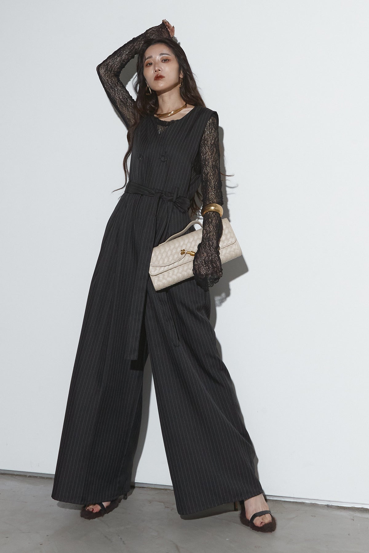 ANDREA&Co. ロンパース オールインワン ベルテッドストライプロンパース – ANDREA&Co.