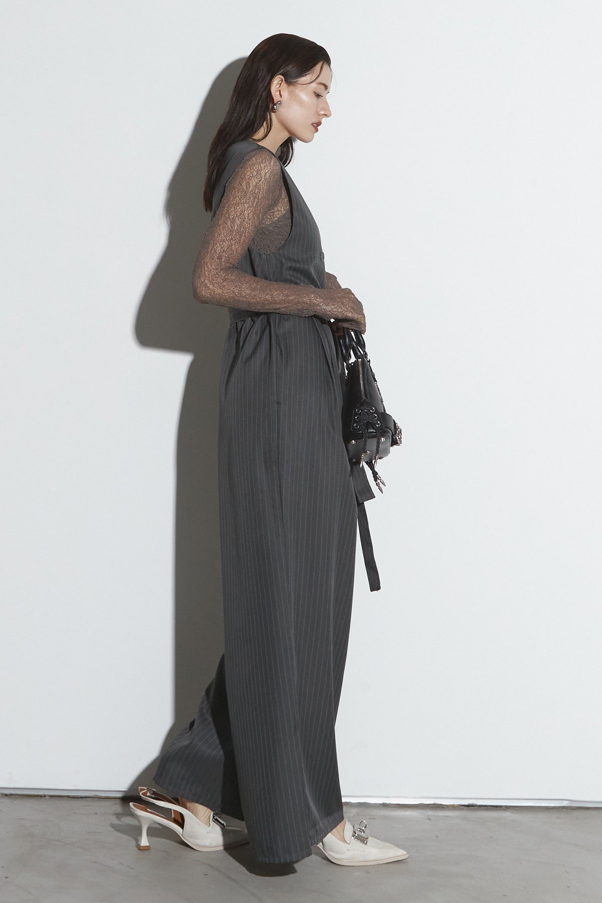 ANDREA&Co. ロンパース　オールインワン ベルテッドストライプロンパース – ANDREA&Co.