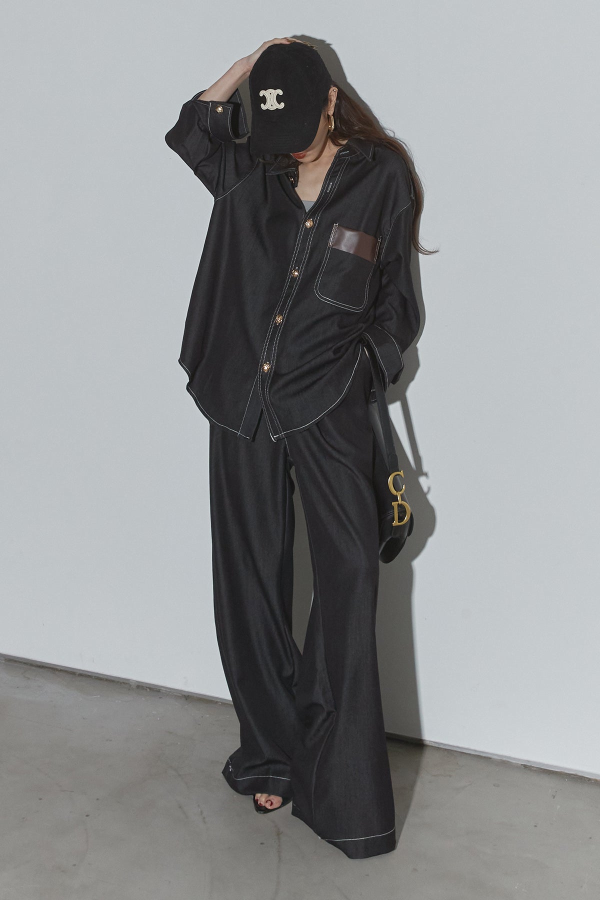 【美品】ANDREA & Co. CHIDORIXFLOWER VEST ANDREA & Co. CHIDORIXFLOWER VEST