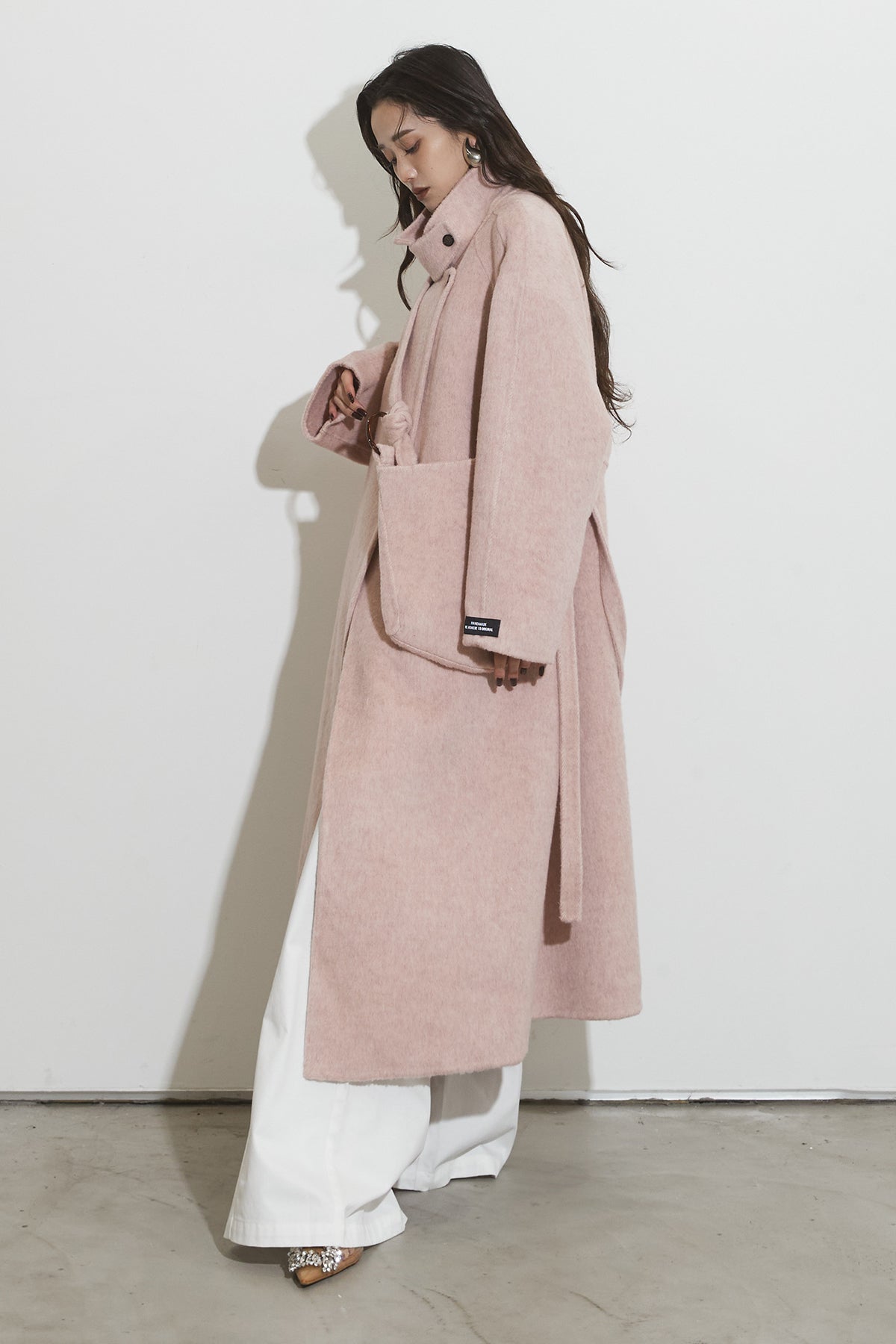 メゾンペール MAISON PERE ウールコート ブラック 36 レディース 中古・古着通販】Maison Margiela 6 (メゾンマルジェラ 6