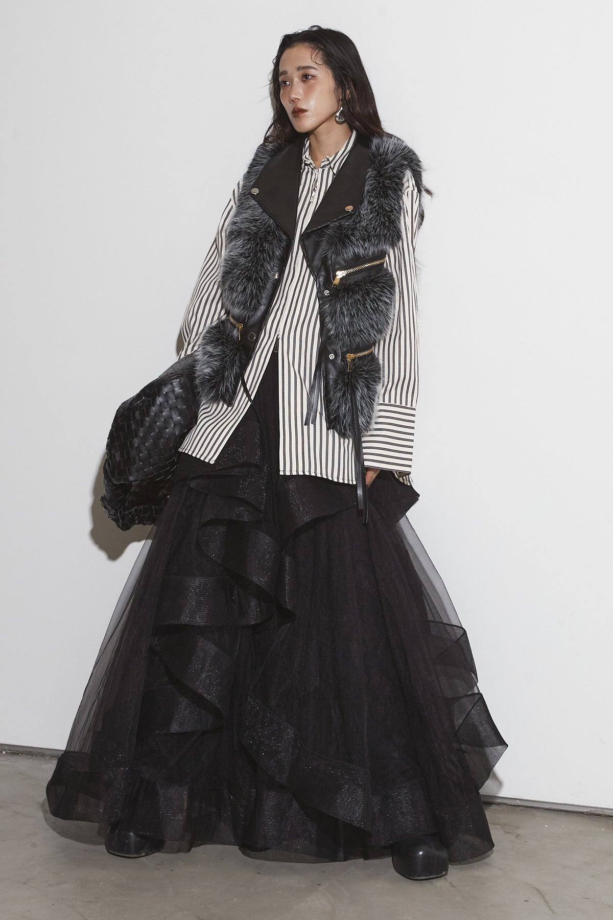 ファードッキングライダースベスト ♡3444さま専用♡ ANDREA&Co