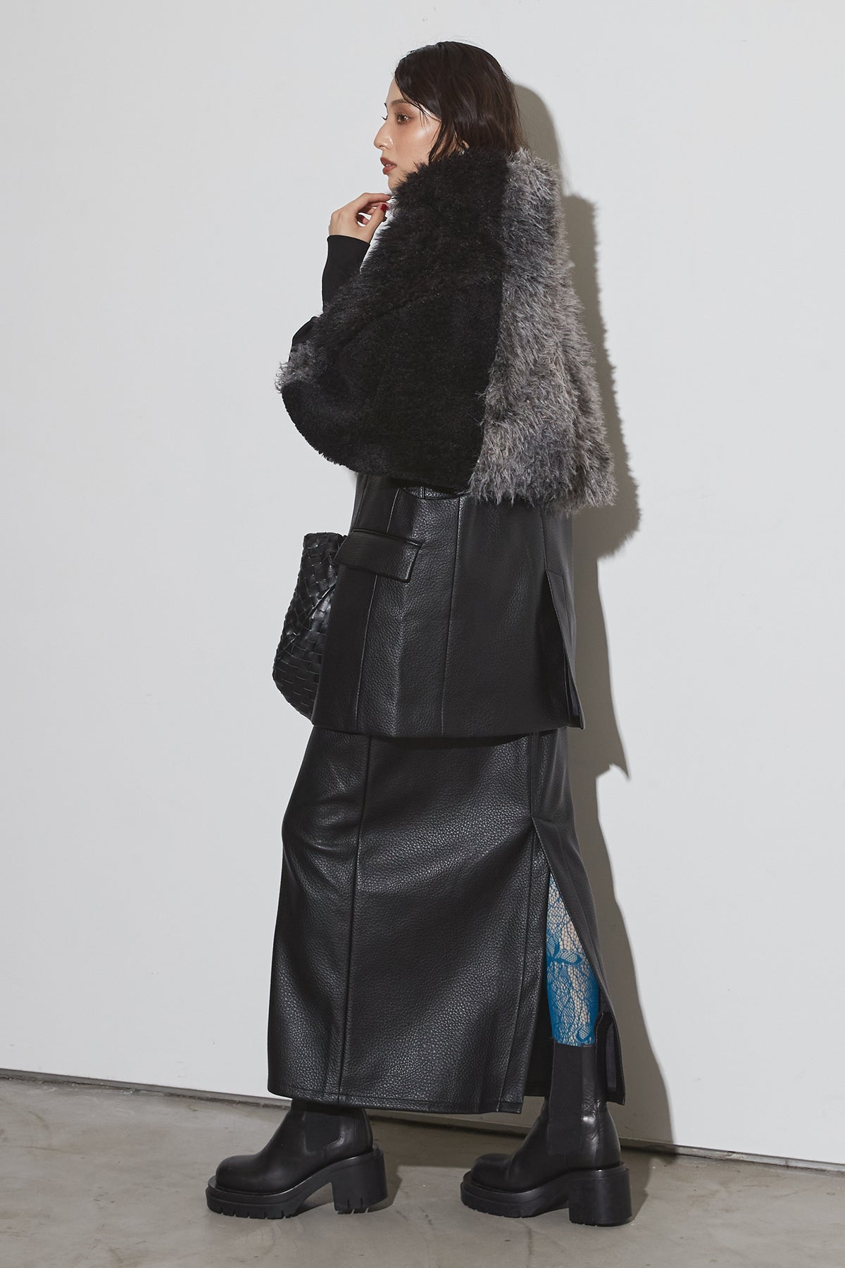 LOGO PANTS & LEATHER SKIRT – ANDREA&Co.