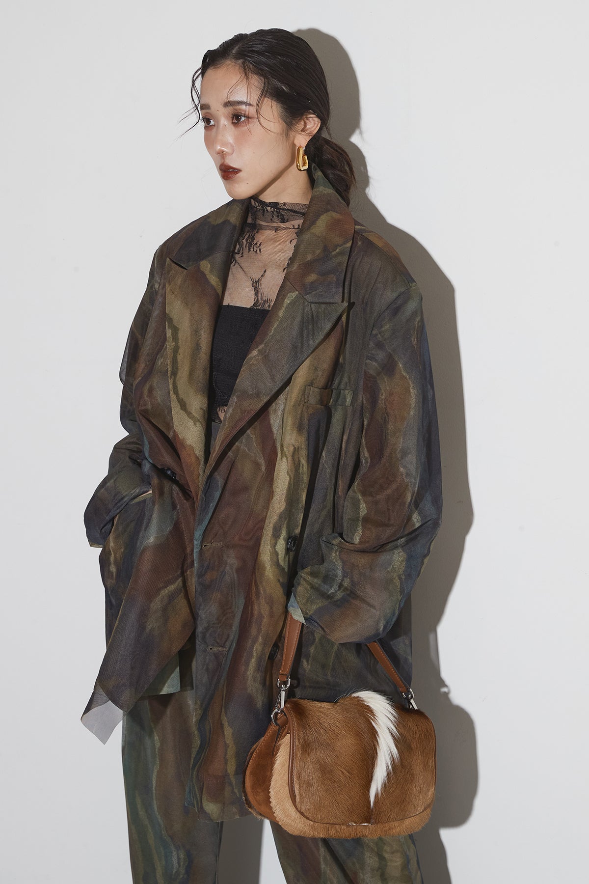 STRATA ART TULLE JACKET – ANDREA&Co.