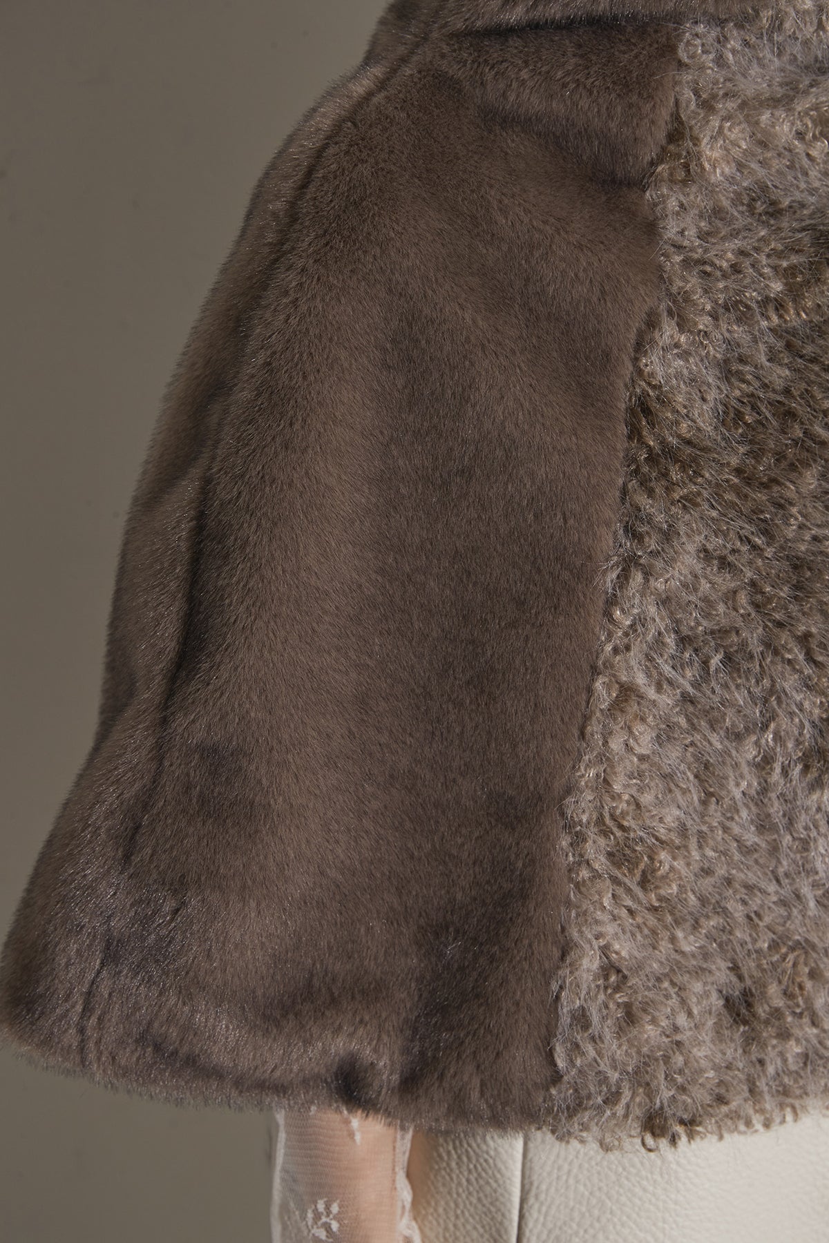 FOUR FURS JOINED PONCHO – ANDREA&Co.