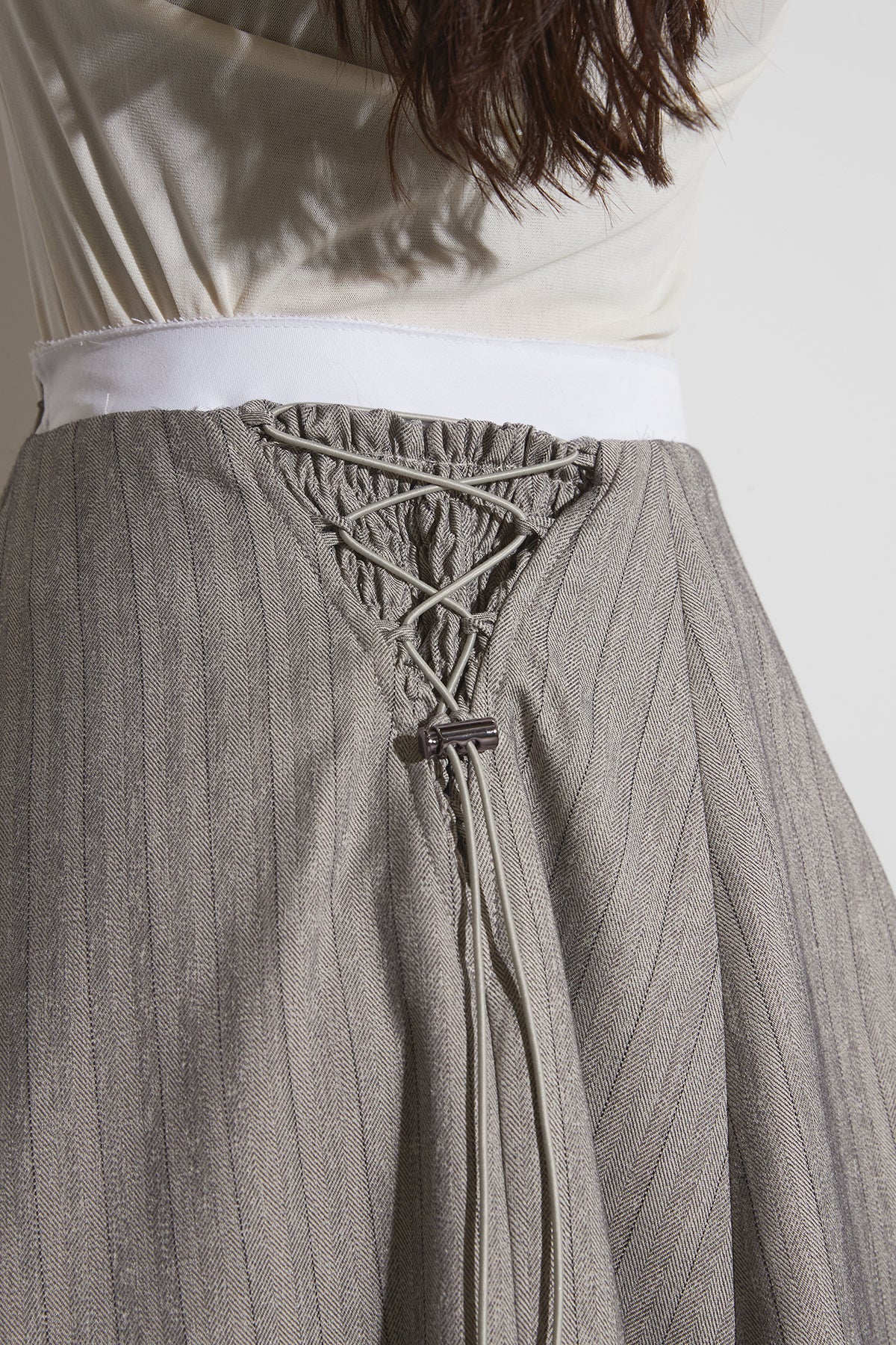 数量限定] STRIPE LAYERED TAILOR SKIRT – ANDREA&Co