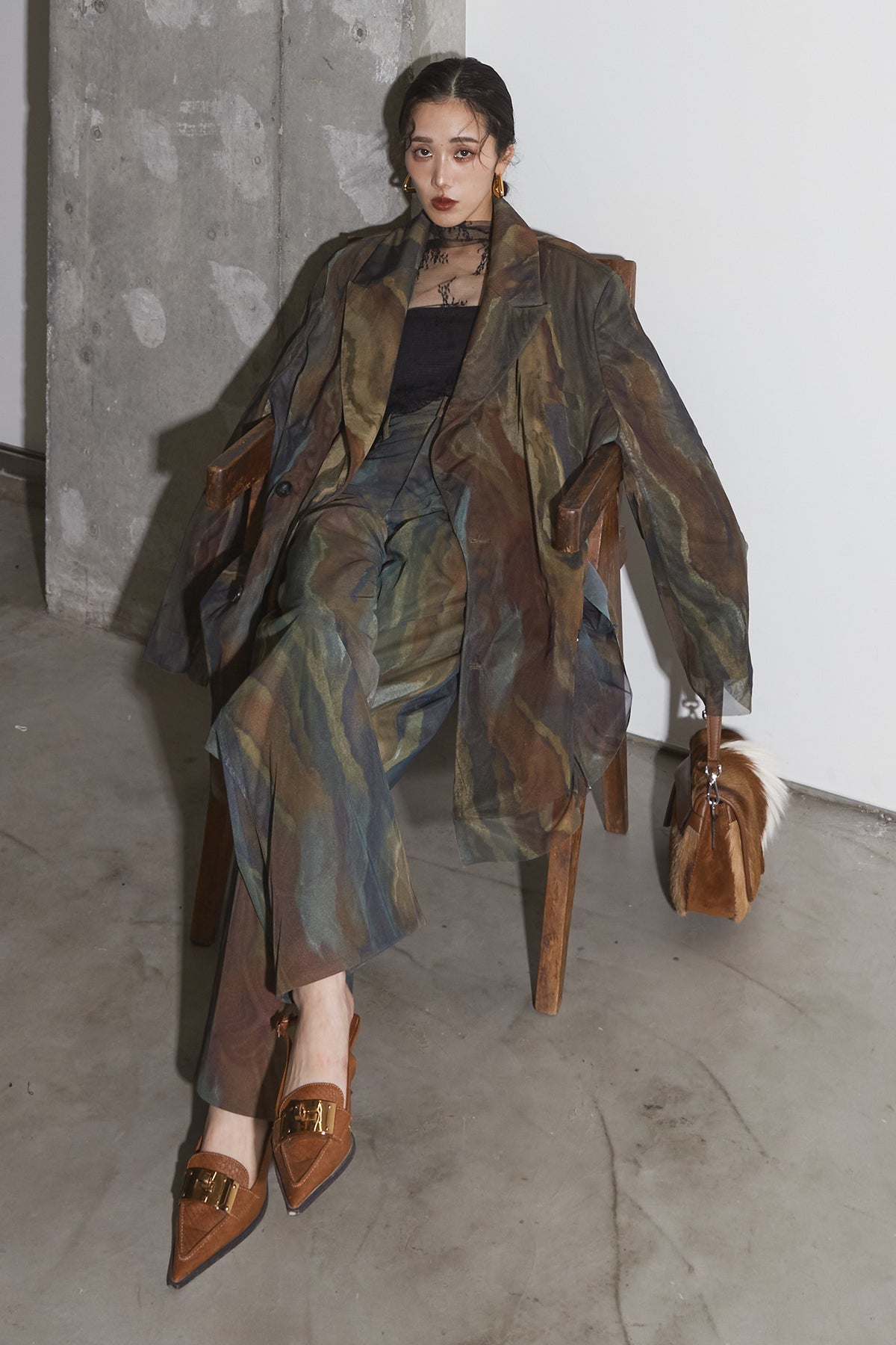 STRATA ART TULLE JACKET – ANDREA&Co.