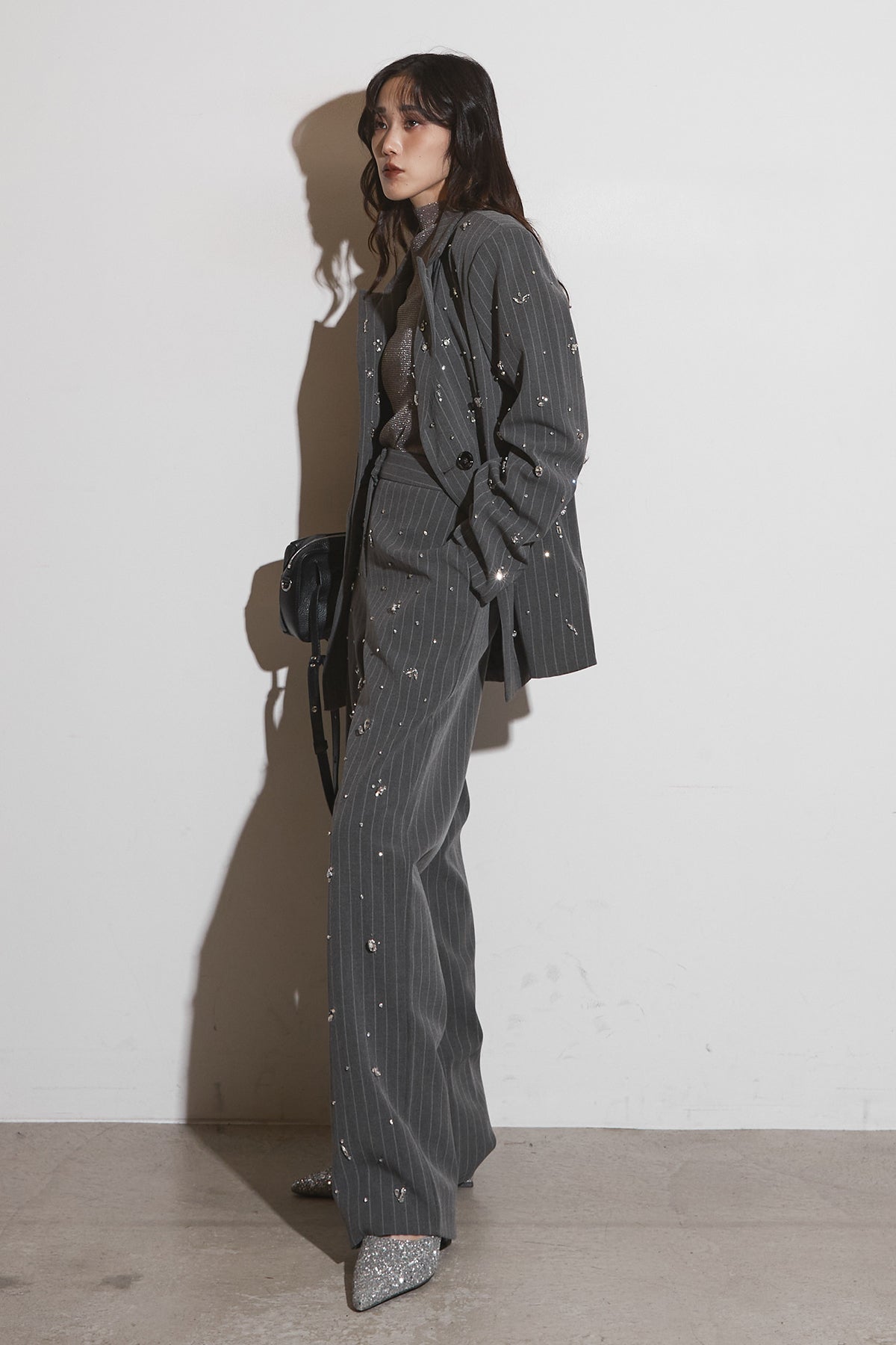 ANDREA&Co. デニムロンパース ANDREA&Co.デニムロンパース