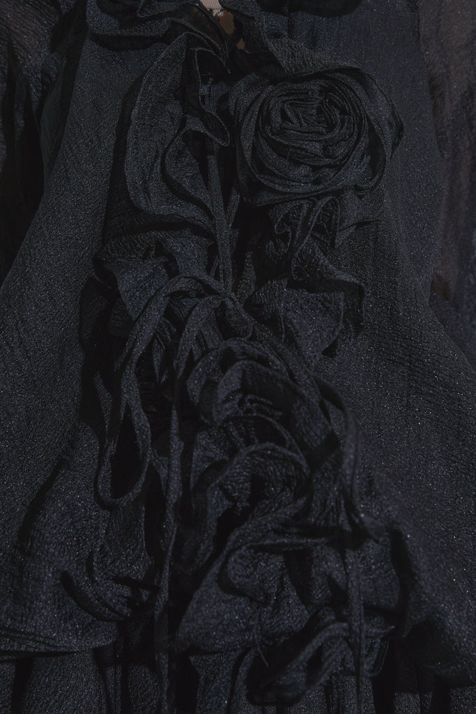 SET】フリルチュニックセットアップ+ファーカラースエードジャケット