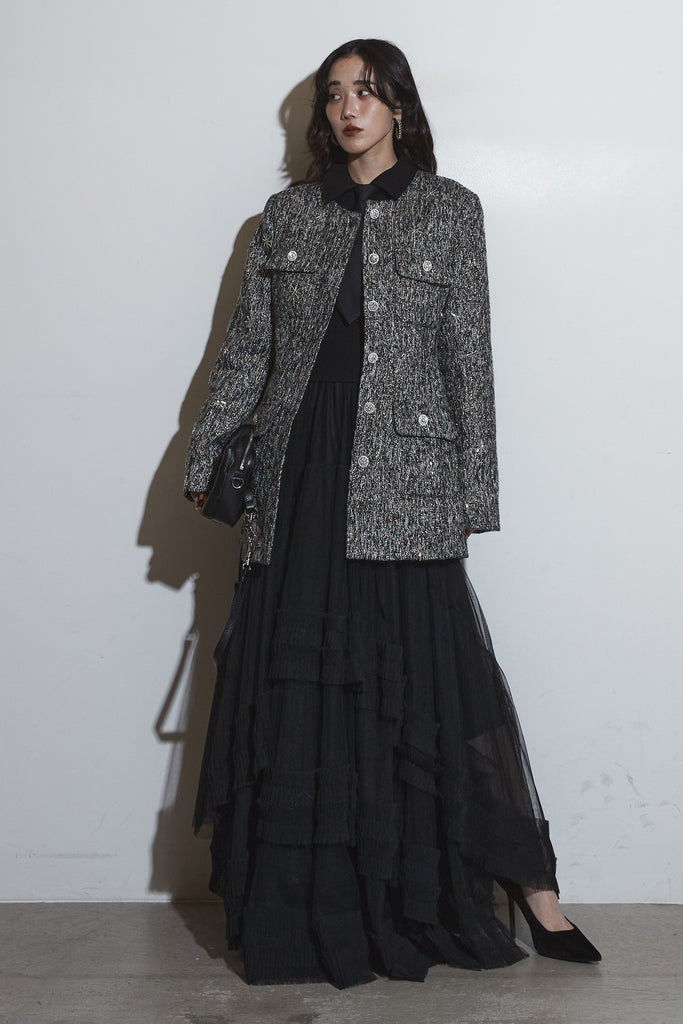 ANDREA&co セットアップ トップス スカート フレア ANDREA&co