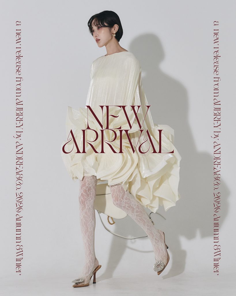 【AUBREY】グラデーションシフォンロングワンピース アンドレアアンドコー AUBREYグラデーションシフォンロングワンピース