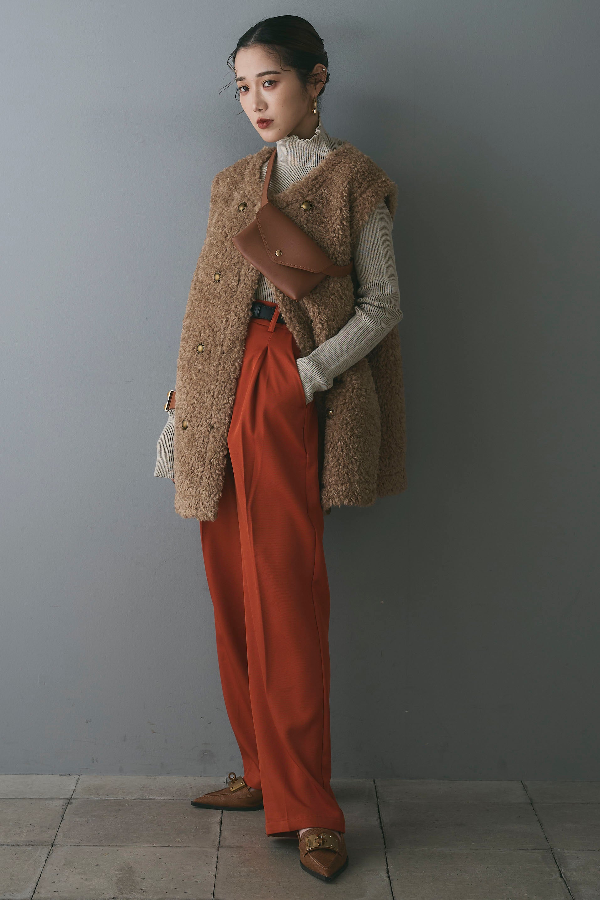 ANDREA & Co ジレ ANDREA&Co.】ジレ