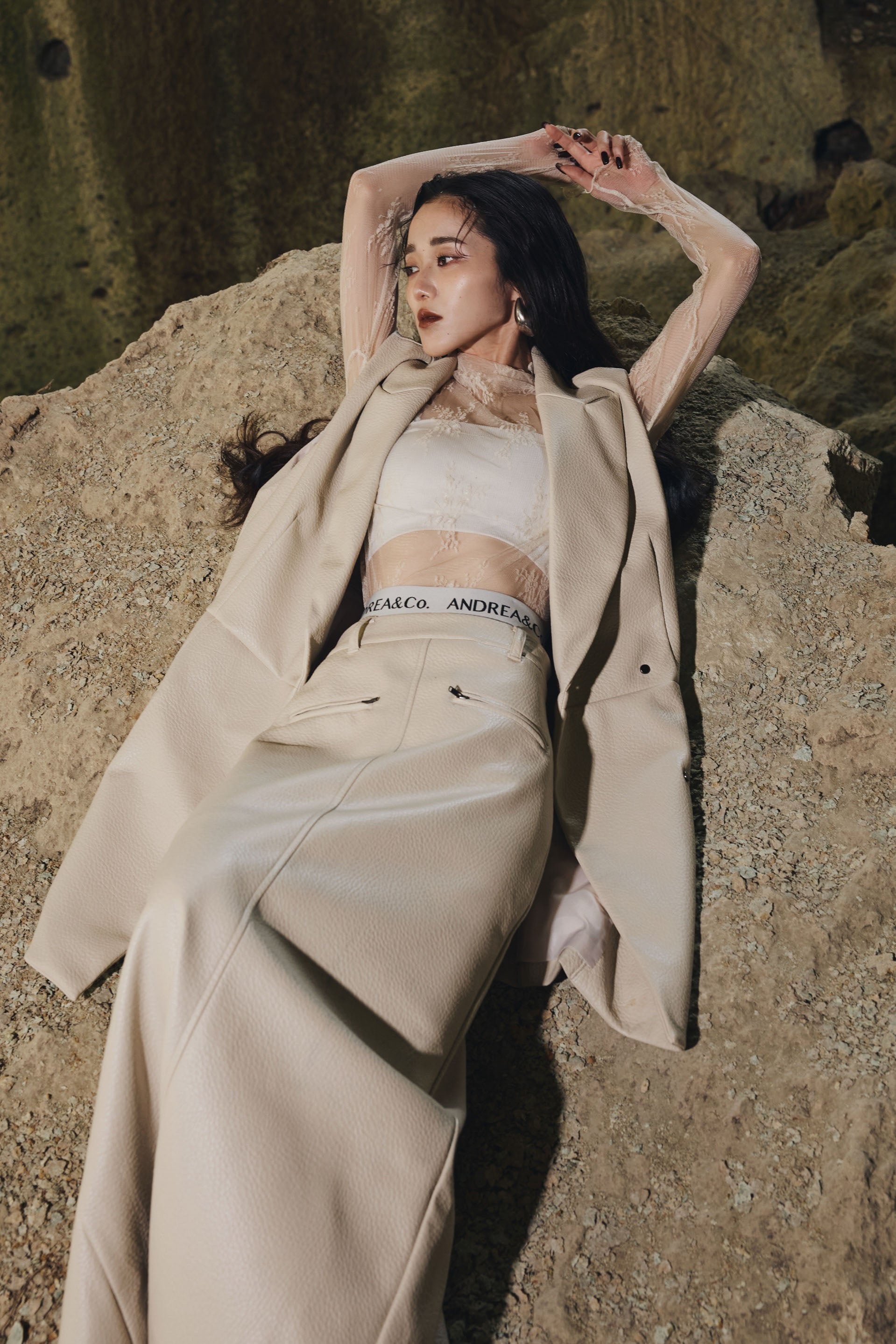 LOGO PANTS & LEATHER SKIRT – ANDREA&Co.