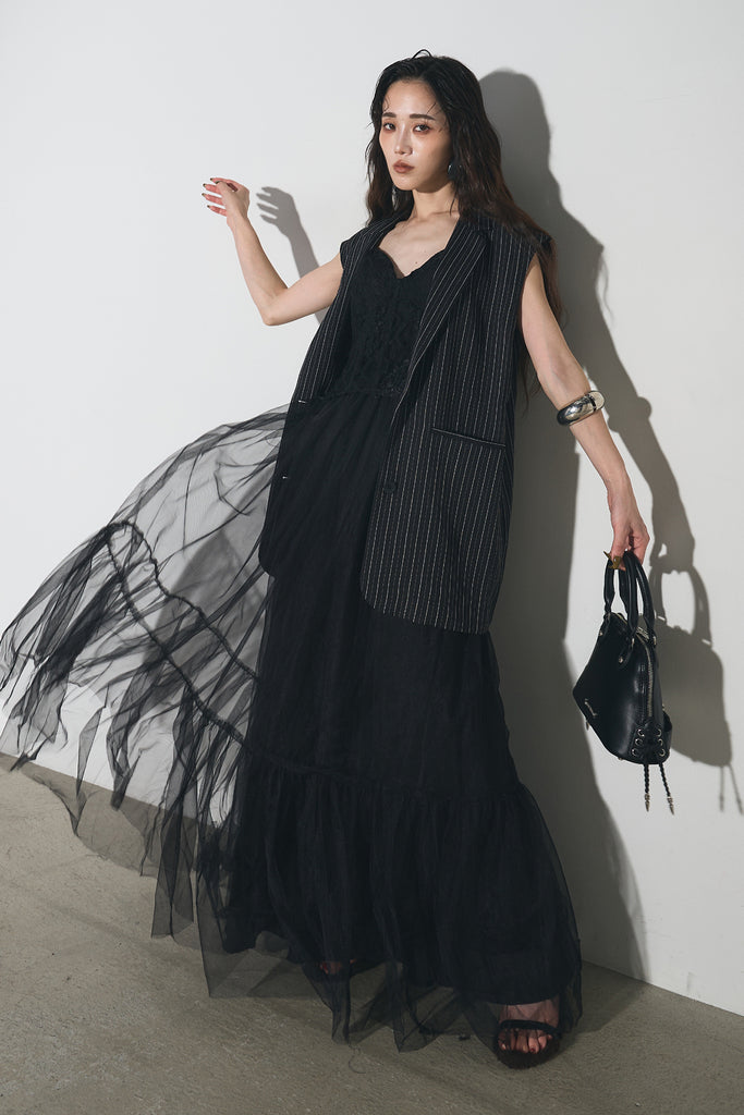 【美品】ANDREA&Co. アンドレアアンドコー　ベスト　M E18@7 AN5822EW05800_fw_thumbM.jpg
