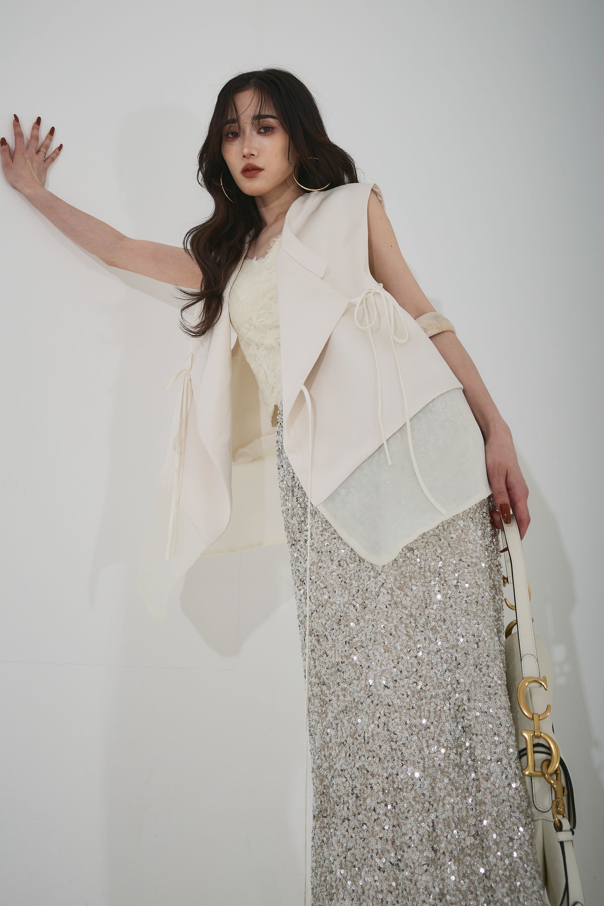 ANDREA&co. 【AUBREY】チュールスカート AUBREY】ボリュームフリル