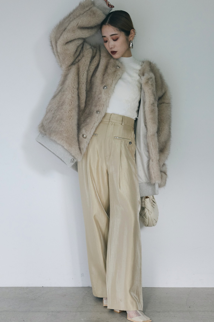24AW新作】YOSEATSUME FUR JACKET – ANDREA&Co.
