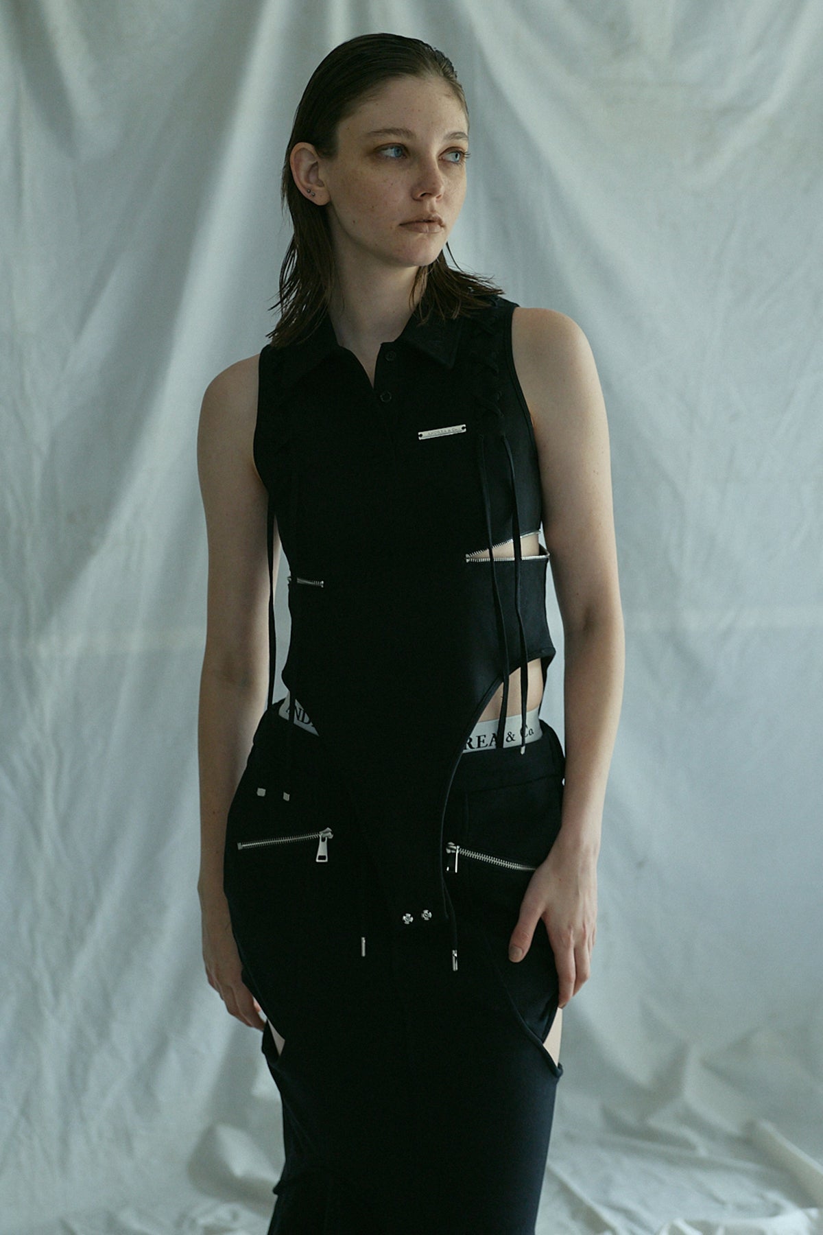 ZIP LACE-UP BODYSUIT – ANDREA&Co.