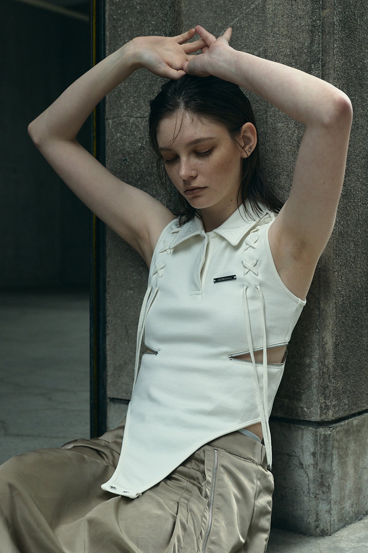 ZIP LACE-UP BODYSUIT – ANDREA&Co.