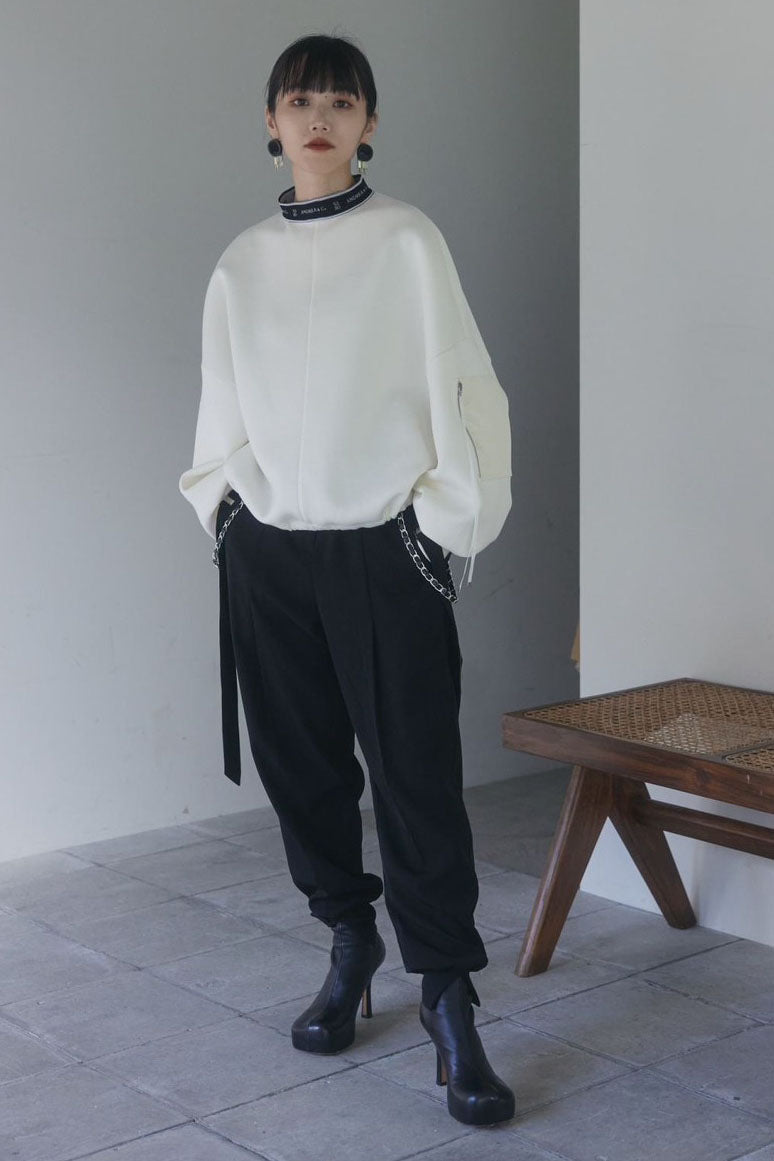 CHAIN SUSPENDER JOGGER PANTS