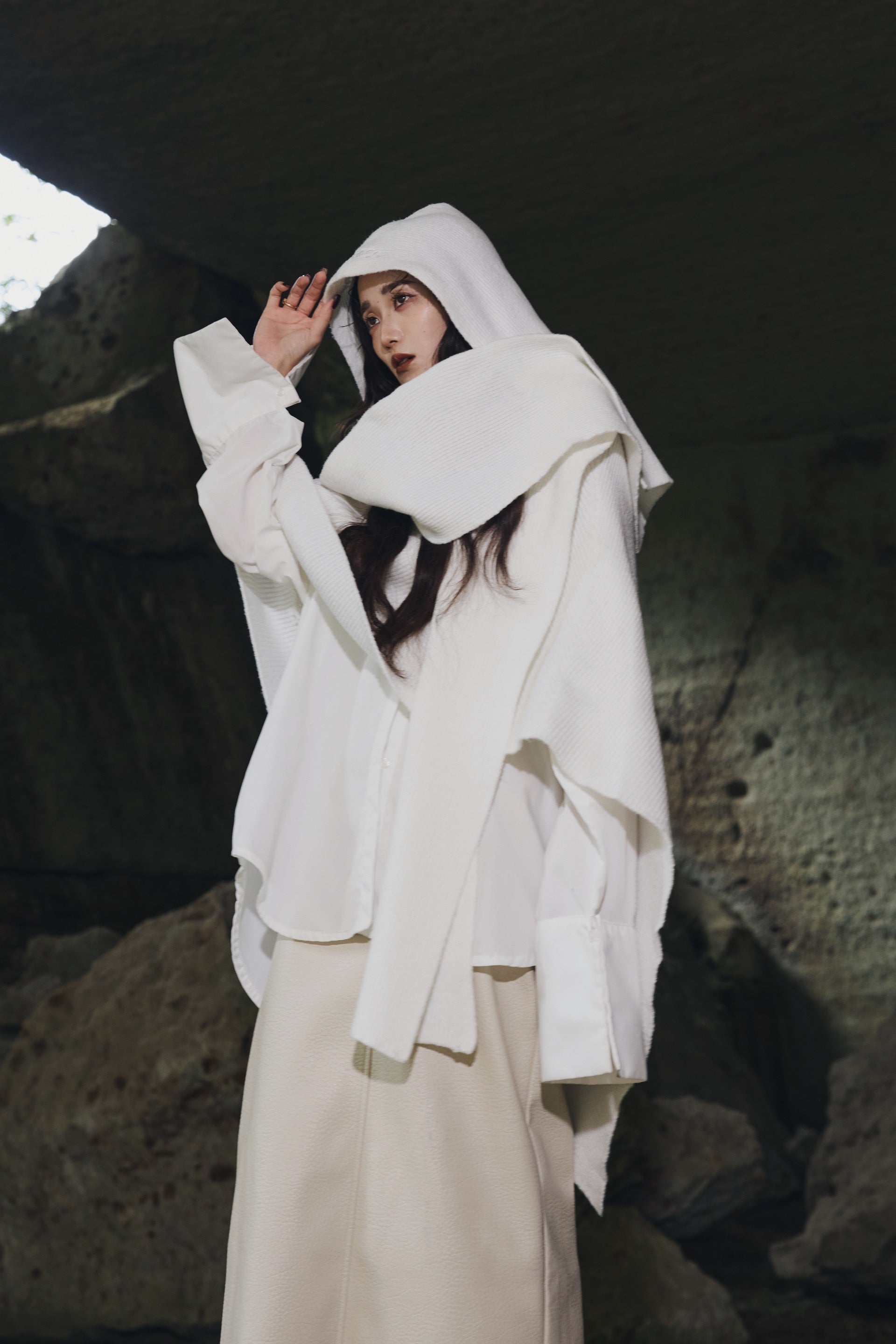 も様未使用タグ付　ANDREA&Co. 【AUBREY】水彩ティアードワンピース 現行品 ANDREA & Co【AUBREY】水彩アートティアードワンピース