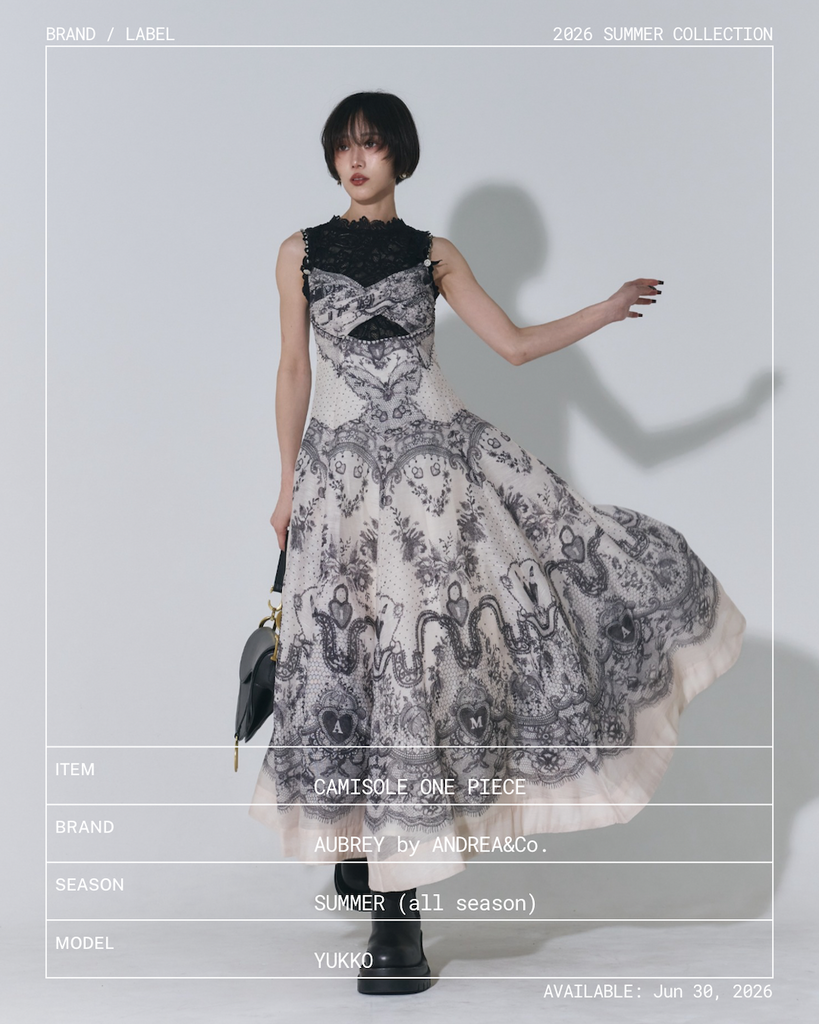 andrea&co.、AUBREY、タイダイフリンジアートワンピース、シルバリー andrea&co.、AUBREY、タイダイフリンジアートワンピース、シルバリー