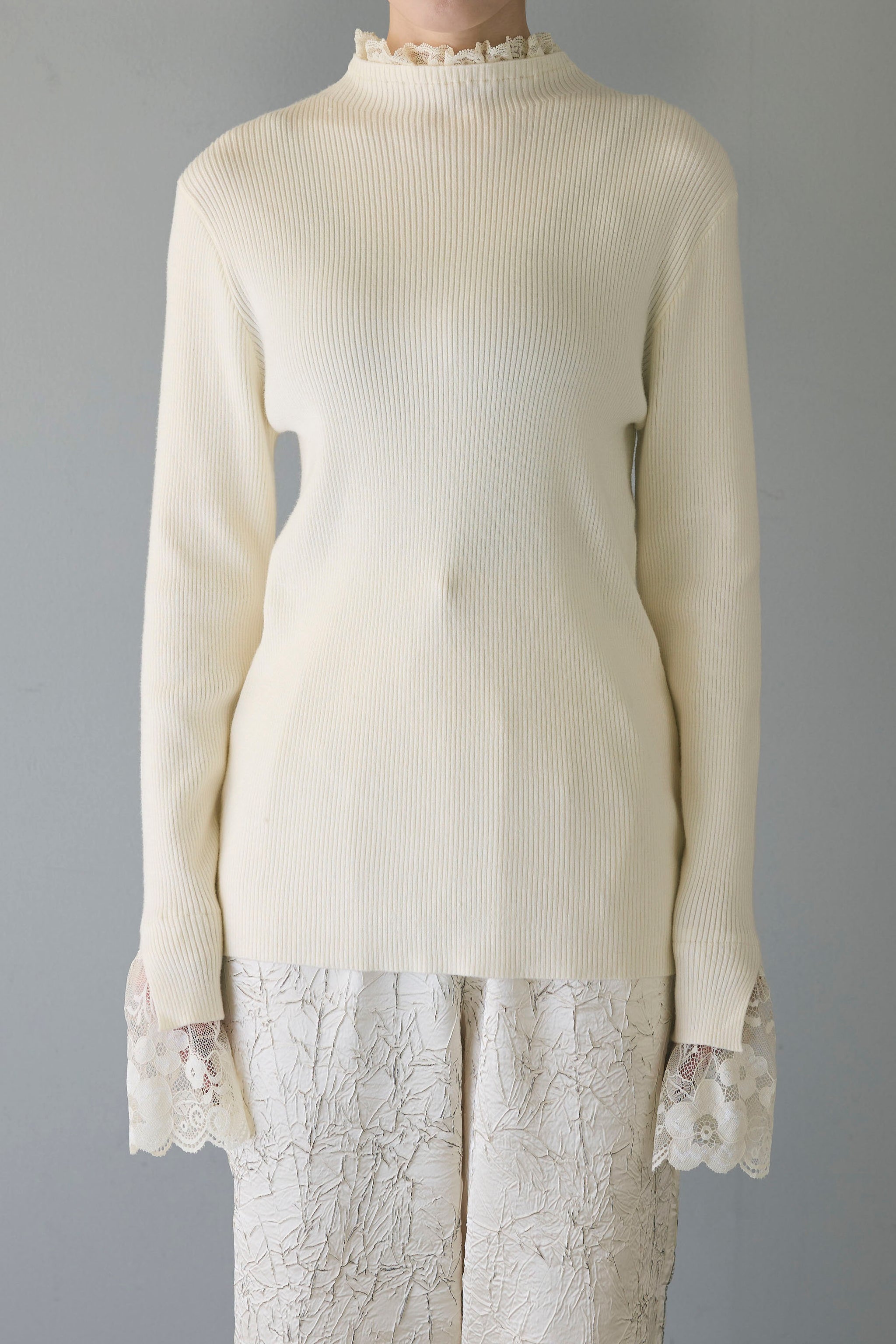 ANDREA&Co.ホワイトジレ&スカートSET美品完売 クロスチュールシリーズ／スカート（ホワイト） | 横浜元町 近沢