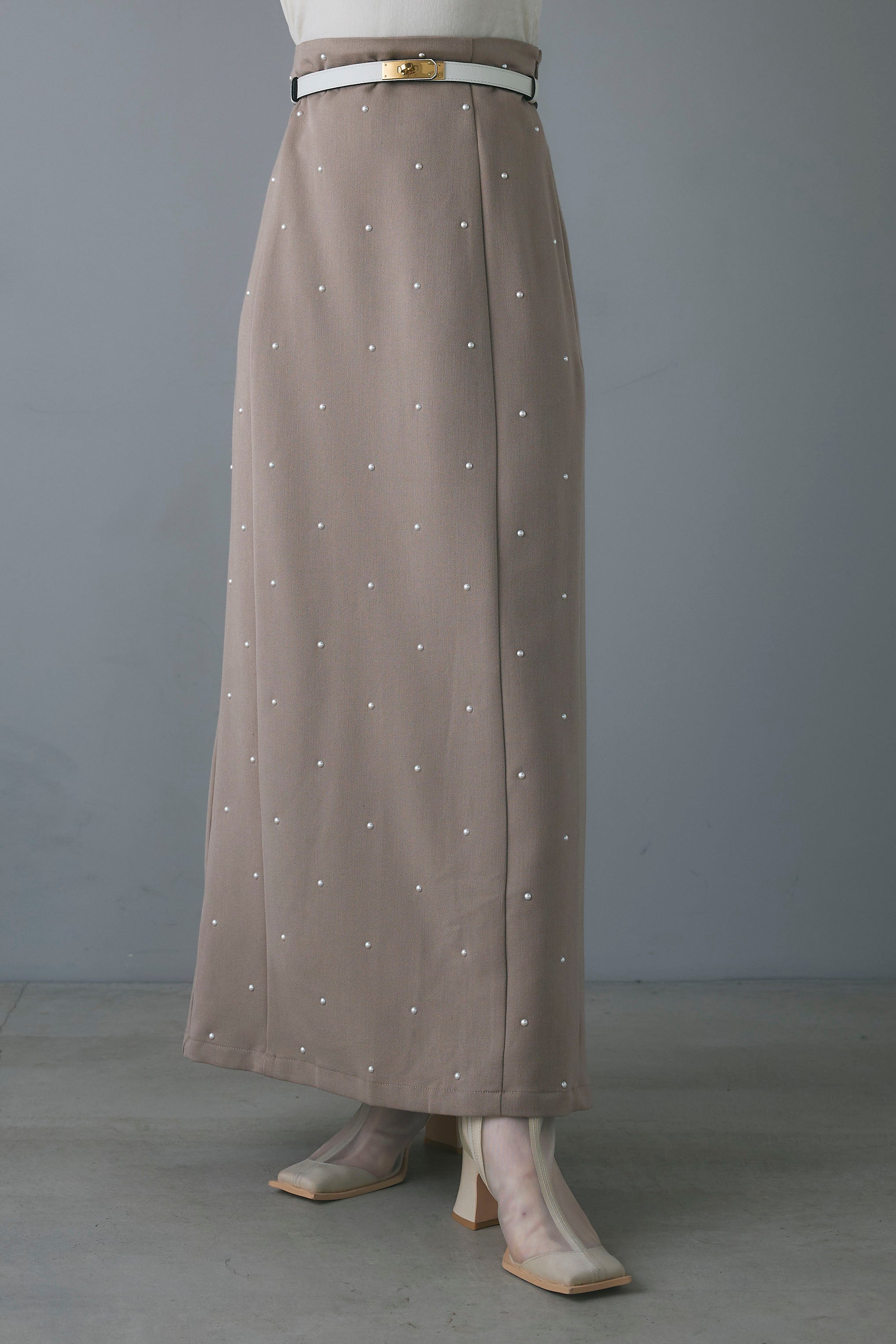 andrea&co BOTANICAL JACQUARD SKIRT スカート ボタニカルジャガード