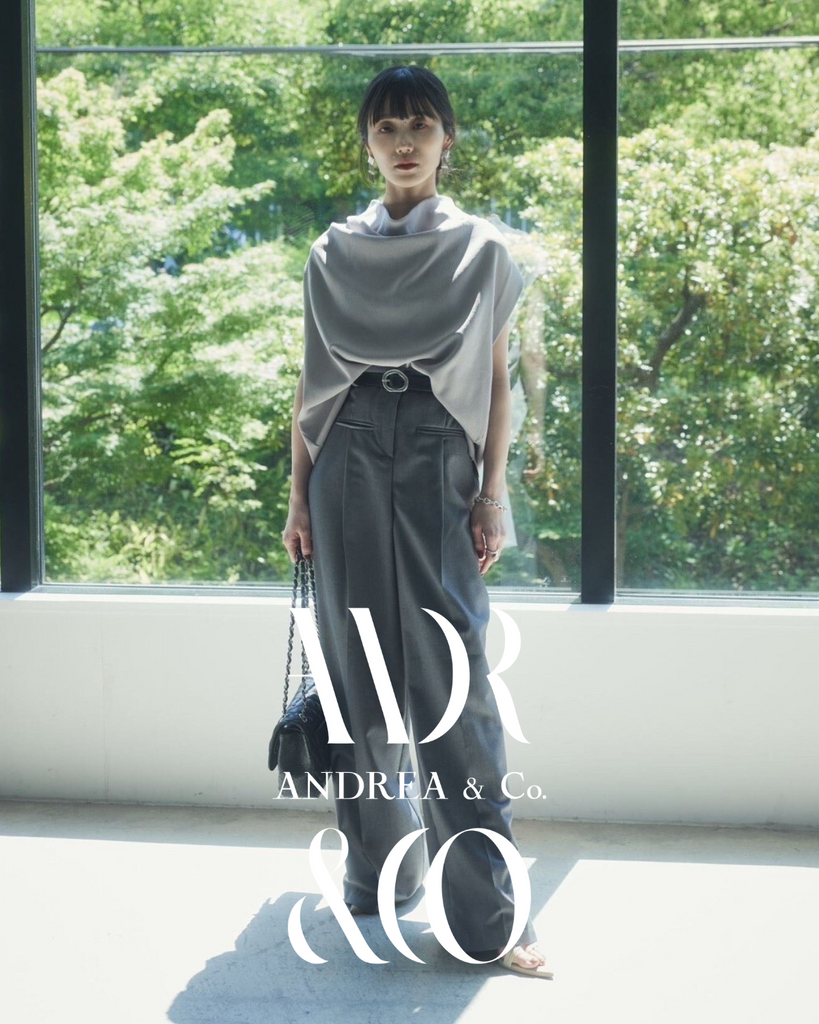 ANDREA&Co. アンドレアアンドコー ボタニカルジャガードスカート
