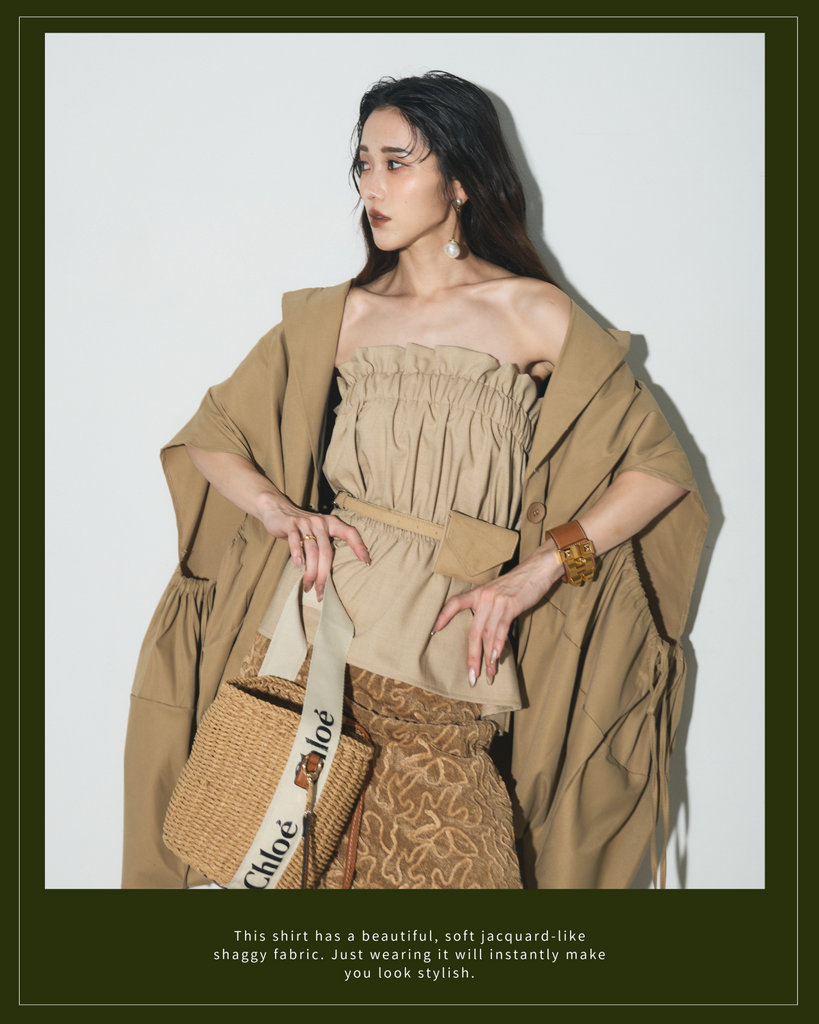 【AUBREY】アンドレアアンドコー / ショルダーカットジップニット ANDREA＆Co.（アンドレアアンドコー）オフィシャル通販サイト